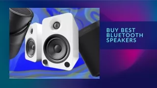 Buy Best Bluetooth speakers