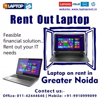 Laptop On Rent In Delhi, NCR