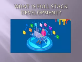 what is full stack development