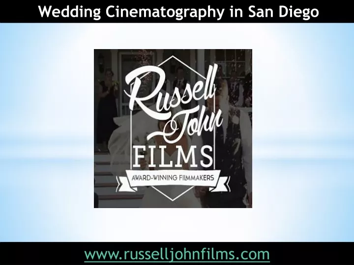 wedding cinematography in san diego