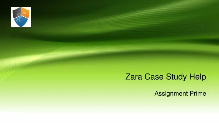 zara case study ppt