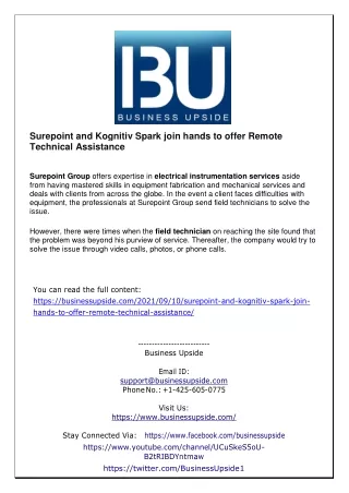 surepoint and kognitiv spark join hands to offer