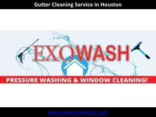 Gutter Cleaning Service in Houston