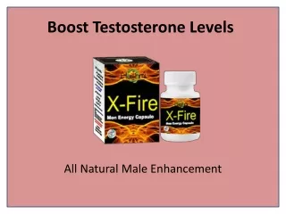 boost testosterone levels