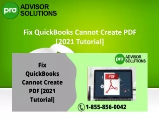 fix quickbooks cannot create pdf 2021 tutorial