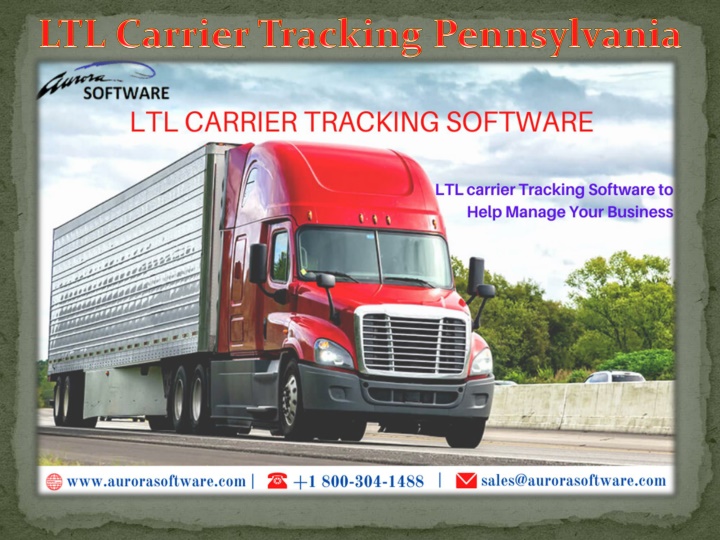 ltl carrier tracking pennsylvania