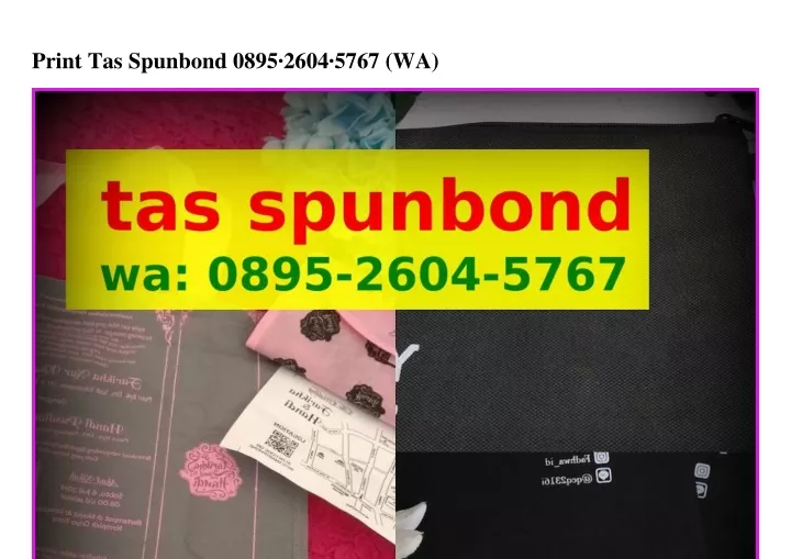 print tas spunbond 0895 2604 5767 wa