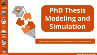 phd thesis modeling and simulation