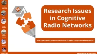 research issues in cognitive radio networks