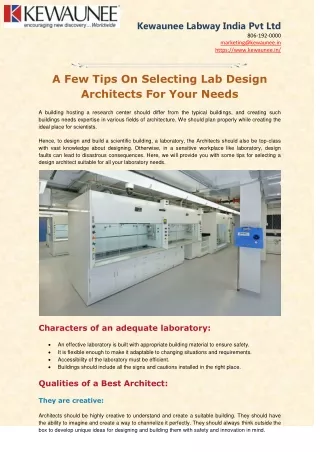 kewaunee labway india pvt ltd