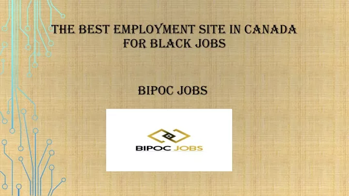 the best employment site in canada for black jobs