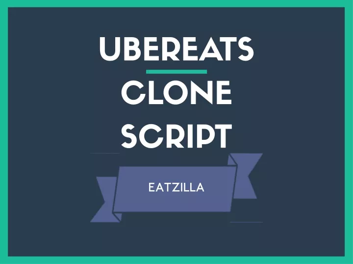 ubereats clone script