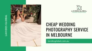 Cheap Wedding Photography Service in Melbourne