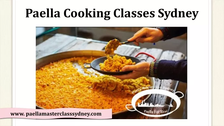 paella cooking classes sydney