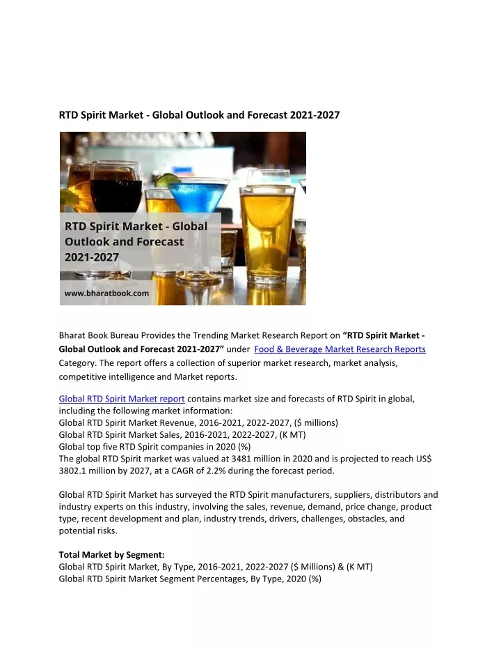 rtd spirit market global outlook and forecast
