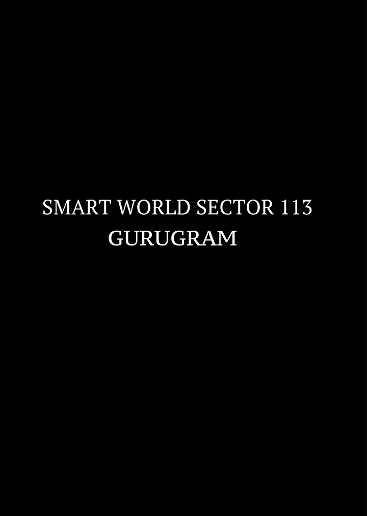 smart world sector 113