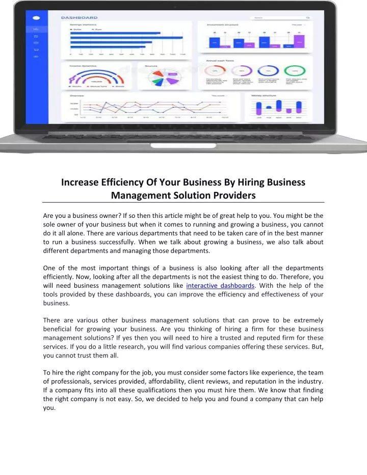 increase efficiency of your business by hiring
