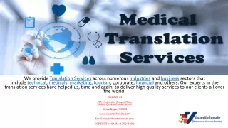 Best Medical Translation Services in Delhi India | Vibrantinfomate
