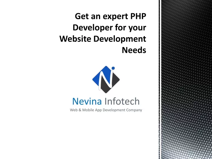 get an expert php developer for your website development needs