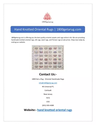hand knotted oriental rugs 1800getarug com