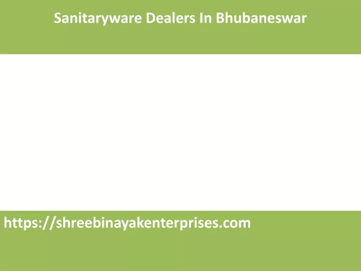 sanitaryware dealers in bhubaneswar