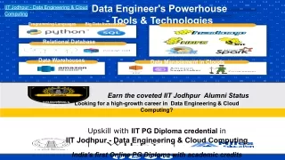 data engineer s powerhouse tools technologies