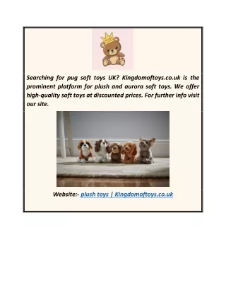 plush toys | Kingdomoftoys.co.uk