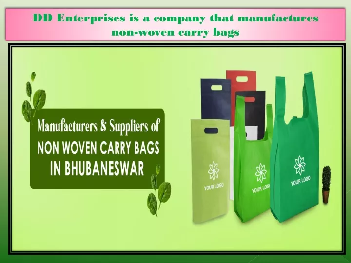 dd enterprises is a company that manufactures