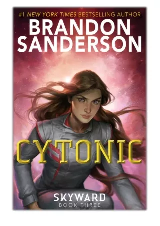 [PDF] Free Download Cytonic By Brandon Sanderson
