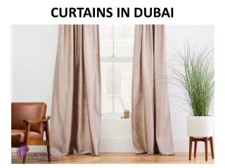 curtains in dubai