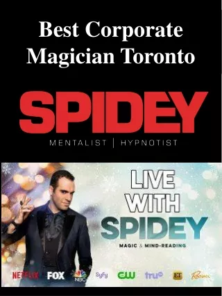 best corporate magician toronto