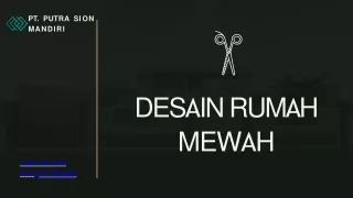 DESAIN RUMAH MEWAH