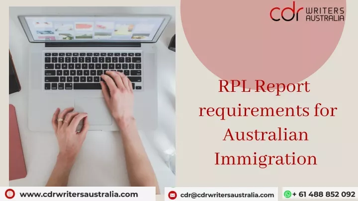 rpl report requirements for australian immigration