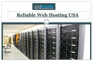 reliable web hosting usa