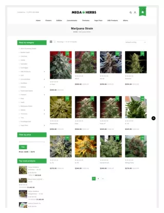 Mega herbs online store