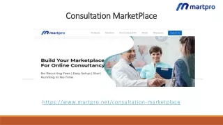 consultation marketplace