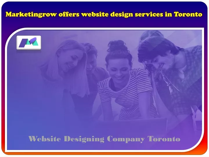 marketingrow offers website design services