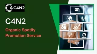 organic spotify promotion service