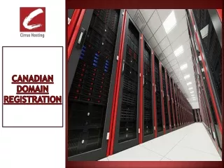 canadian domain registration
