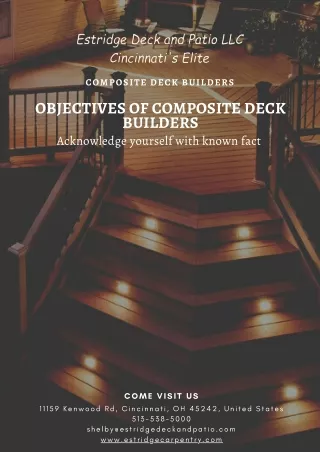 Uncover Benefits of Composite Deck Builders in Cincinnati!