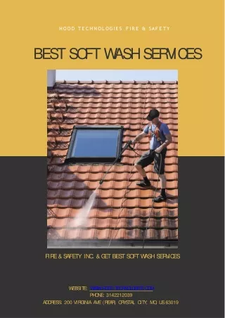 Avail The Professional Best Soft Wash Services Visit Us Today