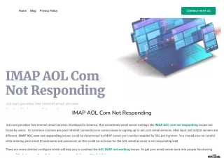 IMAP AOL Com Not Responding