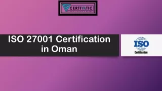 iso 27001 certification in oman
