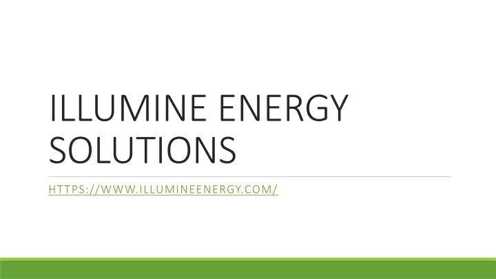 illumine energy solutions