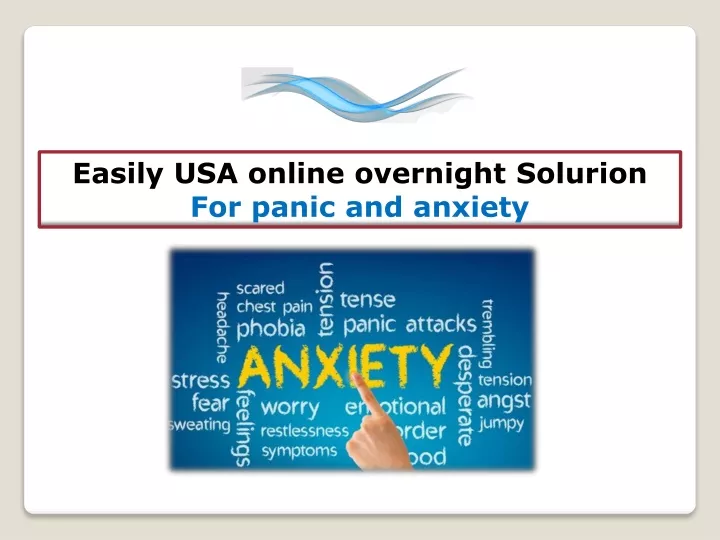 easily usa online overnight solurion for panic