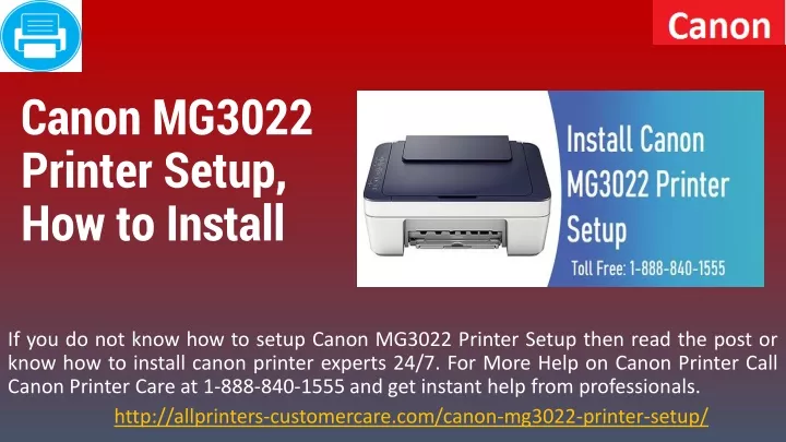 canon mg3022 printer setup how to install