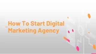 How To Start Digital Marketing Agency in India