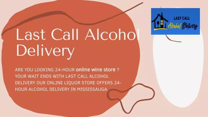 la st call alcohol delivery
