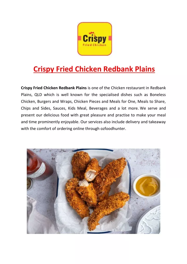 crispy fried chicken redbank plains crispy fried