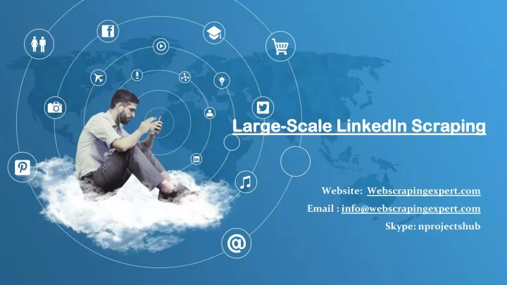 large scale linkedin scraping